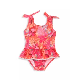 Babys & Little Girls Sustainable Tropical Punch Swimsuit