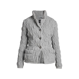 Abstract Quilted Jacket