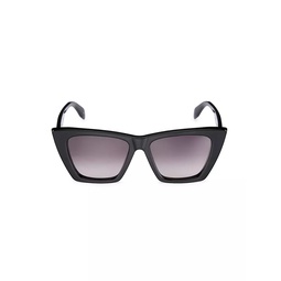 Signature 54MM Cat Eye Sunglasses