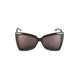 Tip 57MM Butterfly Sunglasses