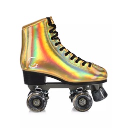 Icon Farrah Quad Holographic Roller Skates