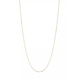 Solid 14K Gold Chain Necklace