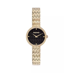 Gold 29MM Bracelet Watch