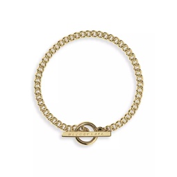 Paradis Fob 9K Gold-Plated Chain Bracelet