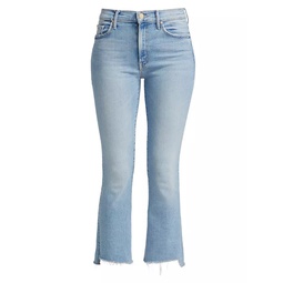 The Insider Frayed Ankle Jeans