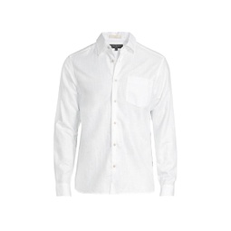 Remark Linen-Cotton Shirt