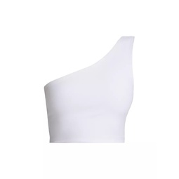 One-Shoulder Cropped Top