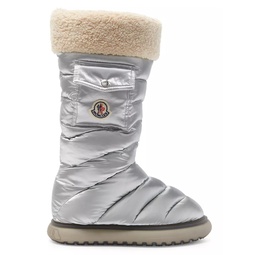 Gaia Pocket Metallic Faux Fur-Trim Snow Boots