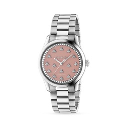 ?G-Timeless? Automatic Stainless Steel Bracelet Watch