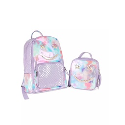 Kids Confetti Backpack & Lunch Box Set