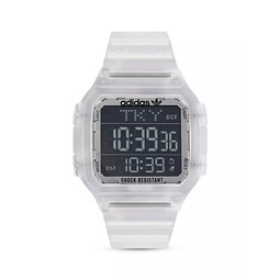 Digital 1 GMT Resin-Strap Watch