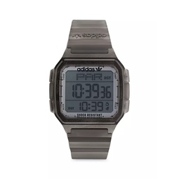GMT Digital 1 Resin-Strap Watch