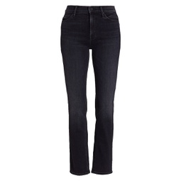 The Dazzler Mid-Rise Stretch Straight-Leg Ankle Jeans