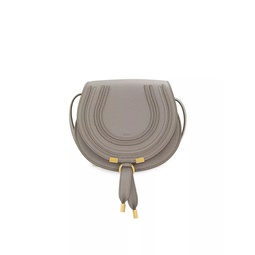 Mini Marcie Leather Saddle Bag