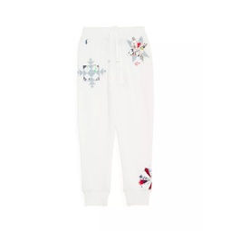 Girls Patchwork Joggers