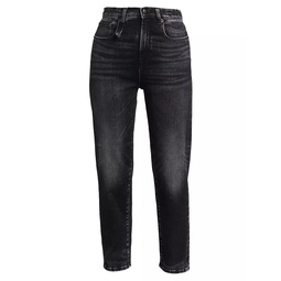 Shelley Slim-Fit Mid-Rise Jeans