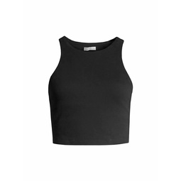 Luxe Sweats Cropped Tank Top