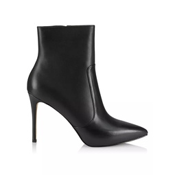 Rue Leather Stiletto Booties