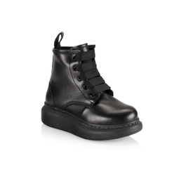 Little Kids & Kids Leather Lace-Up Boots