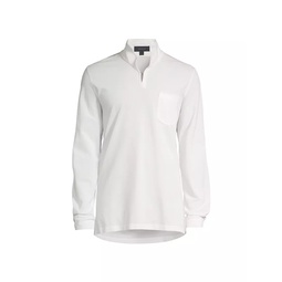 Ellen Polo Cotton Pique Shirt