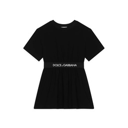 Little Girls & Girls Logo T-Shirt Dress
