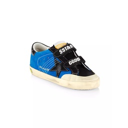 Baby Boys,Little Boys & Boys Penstar Suede And Star Leather Heel Sneakers