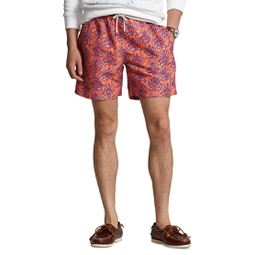 Abstract Floral Swim Shorts