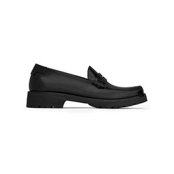 Le Loafers Monogram Penny Slippers In Smooth Leather