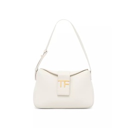 Mini TF Logo Leather Hobo Bag