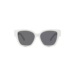 4G 56MM Geometric Sunglasses