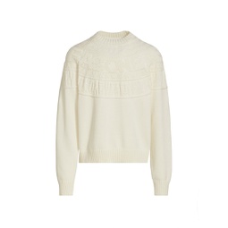 Eric Haze Graphic Cotton-Blend Knit Sweater