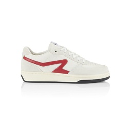 Retro Court Leather & Suede Sneakers