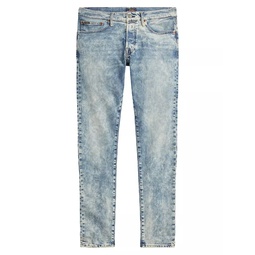 Cotton-Blend Five-Pocket Jeans