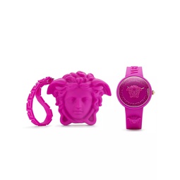 Medusa Pop Silicone Strap Watch