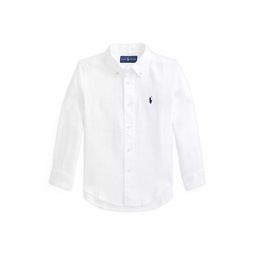 Little Boys & Boys Linen Button-Down Shirt