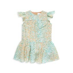 Little Girls & Girls Mini Marielle Leopard Print Dress