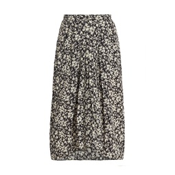 City Flou Eolia Floral Knee-Length Skirt