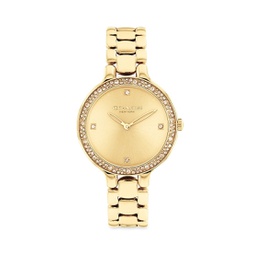 Chelsea 36MM Gold-Tone Bracelet Watch