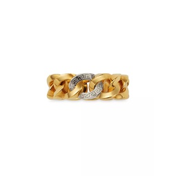 Chunky Two-Tone Chain Ring