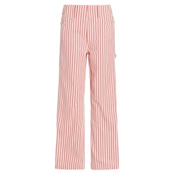 The Seafarer Striped Ankle Pants