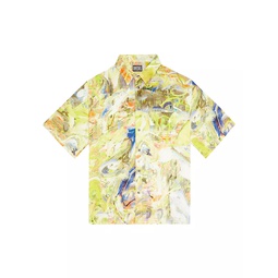 Umbe Printed Button-Front Shirt
