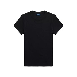 Rib-Knit Crewneck T-Shirt