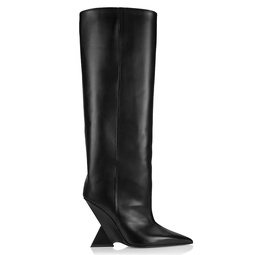 Cheope 105MM Leather Knee-High Boots