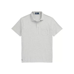 Patch Pocket Jersey Polo Shirt