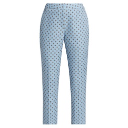 The Camryn Straight-Leg Floral Pants