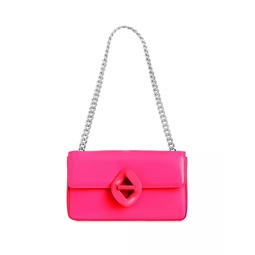 Small G Chain Leather Shoulder Bag