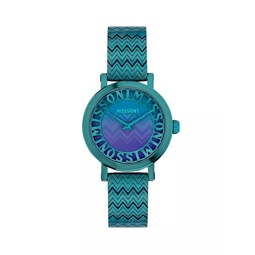 Melrose IP Green Bracelet Watch