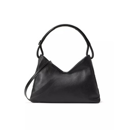 Valerie Leather Top-Handle Bag