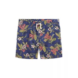 Little Boys & Boys Polo Prepster Floral Shorts