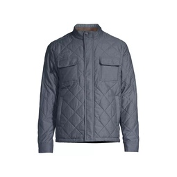 Crown Norfolk Quilted Bomber Jacket
